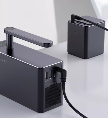 Grabador y cortador láser LaserPecker Pro de 5 W con soporte de enfoque automático