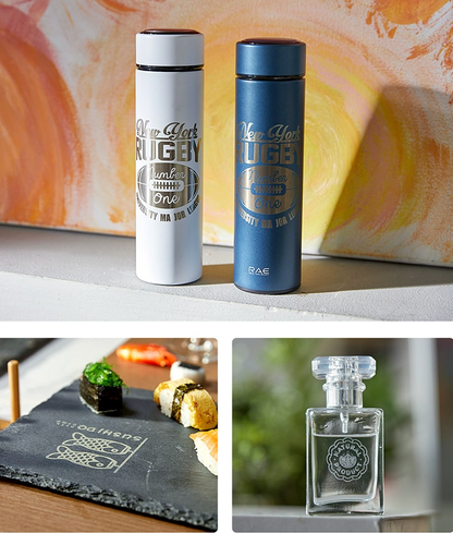 Grabador y cortador láser LaserPecker Pro de 5 W con soporte de enfoque automático