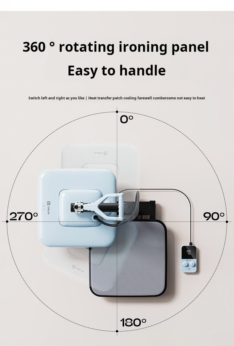 LOKLIK MS1 Smart Swing-Away Heat Press - Professional Manual Press with Remote Control